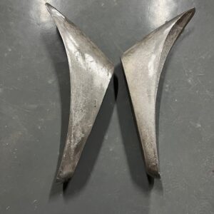 Butoirs arrière Brut de fonderie René Bonnet Djet ( la paire)