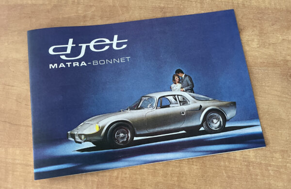 Dépliant Matra Bonnet