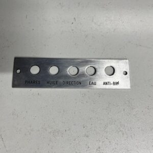 Plaque Voyants Luxe
