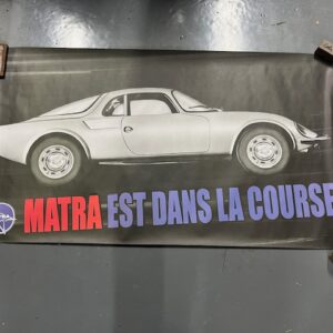 Affiche MATRA EST DANS LA COURSE