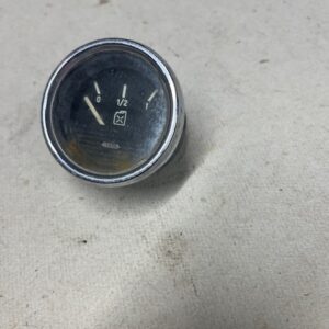 Manomètre Gordini Jauge à essence - Neuf cerclage chromé