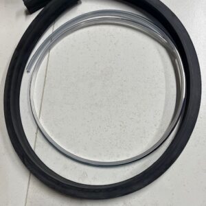 Jonc de pare choc arrière + clé chromée