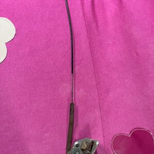 Tringlerie de porte droite (tringle+serrure)  11M