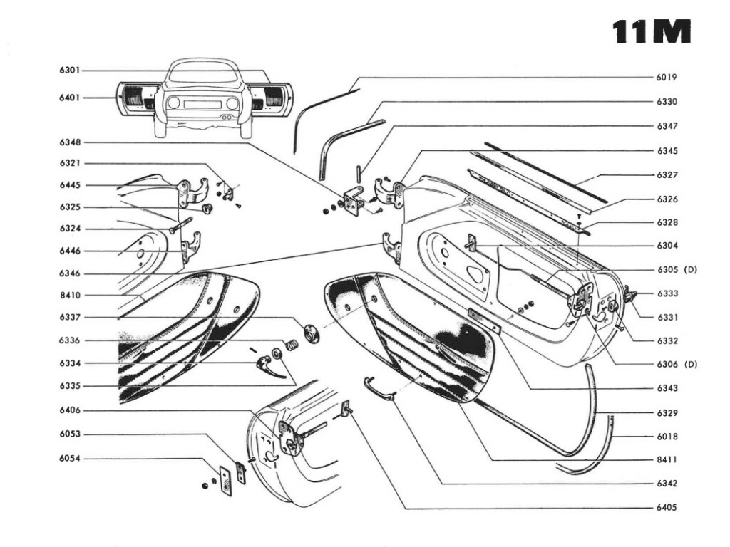 Djet - Djet V - Jet 6 - Carrosserie - Portes