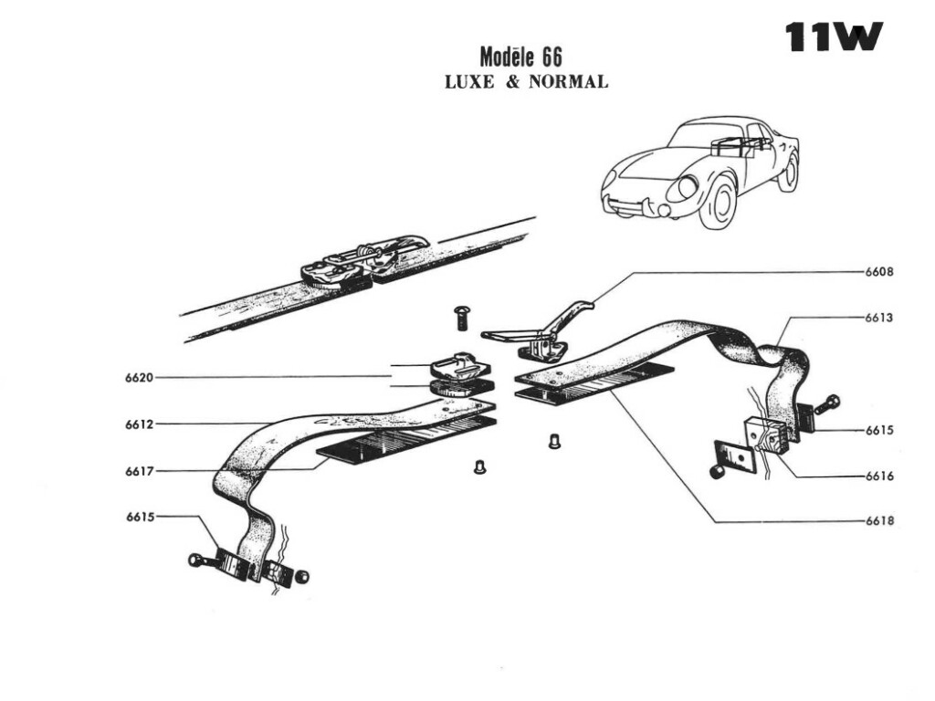 Djet - Djet V - Jet 6 - sangles capot moteur