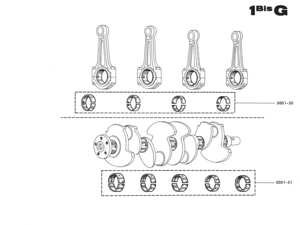 Djet - Manuel Pièces détachées - Moteur Gordini 804 1100cm3