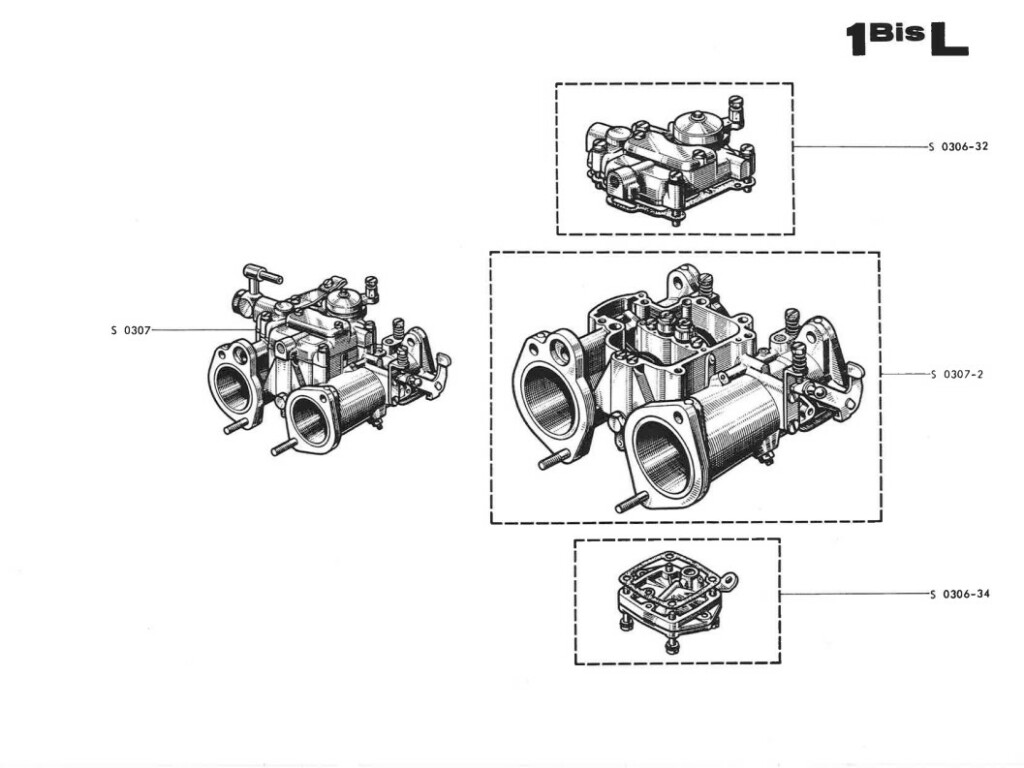 Djet - Manuel Pièces détachées - Moteur Gordini 804 1100cm3