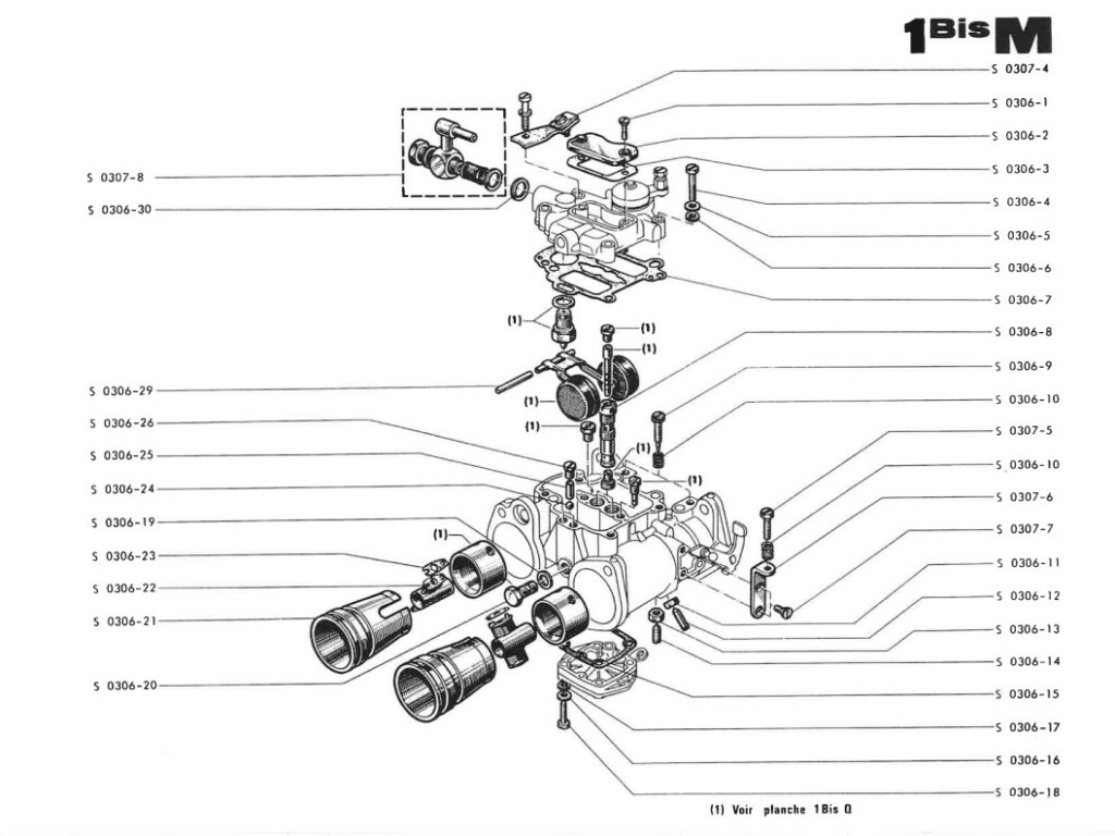 Djet - Manuel Pièces détachées - Moteur Gordini 804 1100cm3