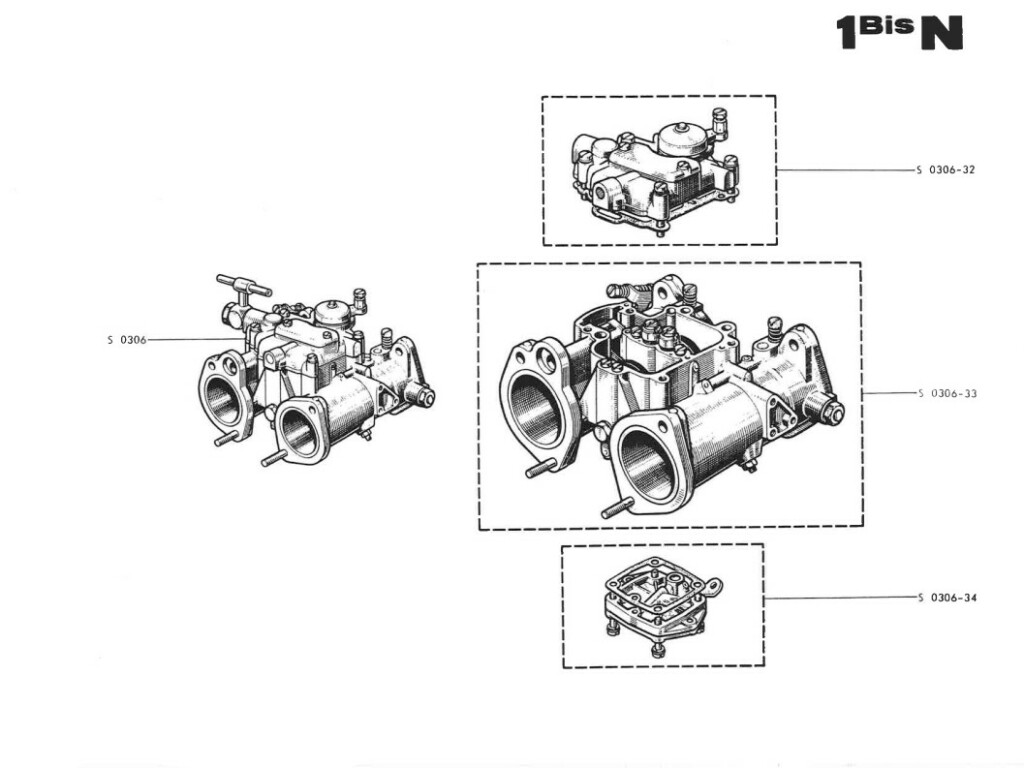 Djet - Manuel Pièces détachées - Moteur Gordini 804 1100cm3