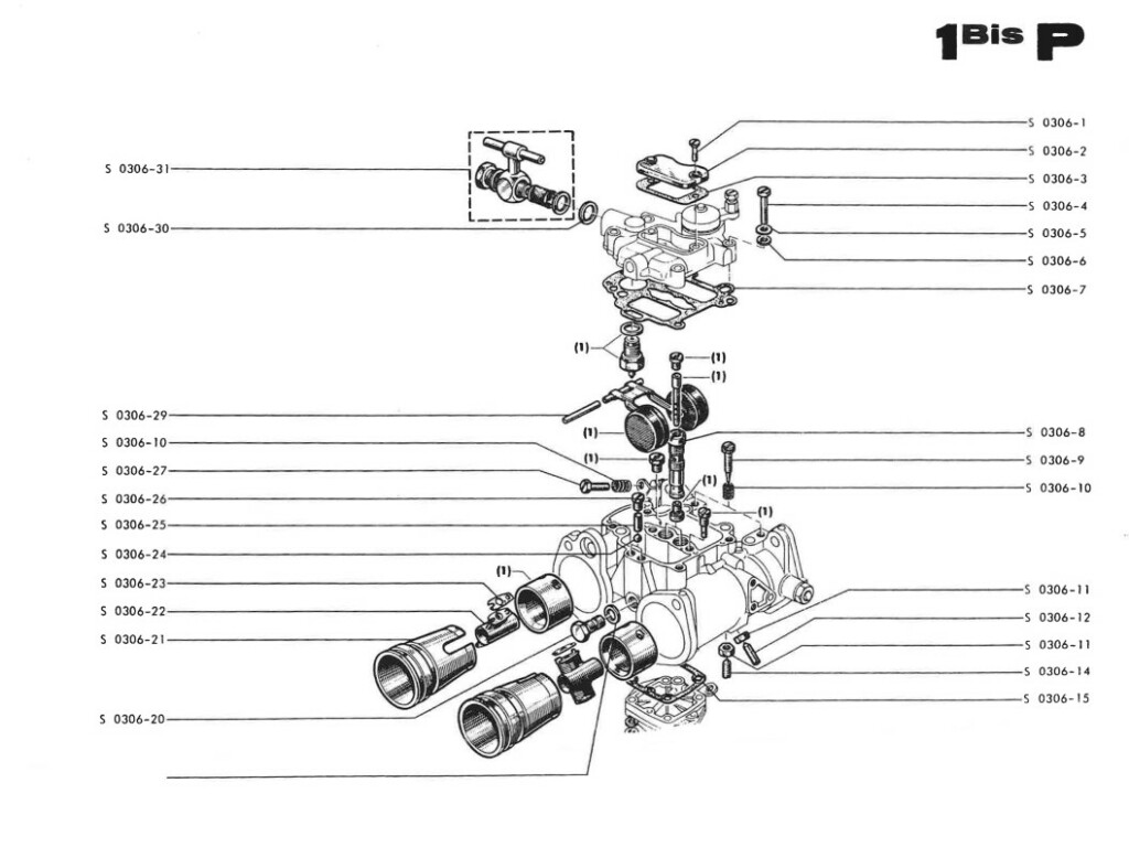 Djet - Manuel Pièces détachées - Moteur Gordini 804 1100cm3