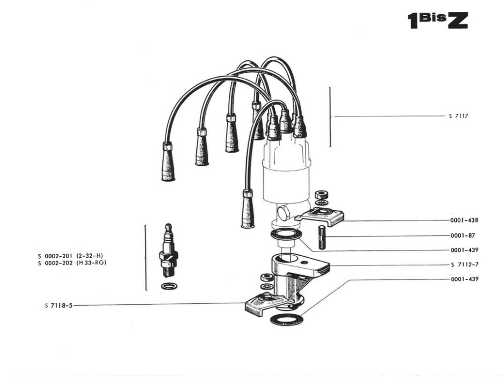 Djet - Manuel Pièces détachées - Moteur Gordini 804 1100cm3