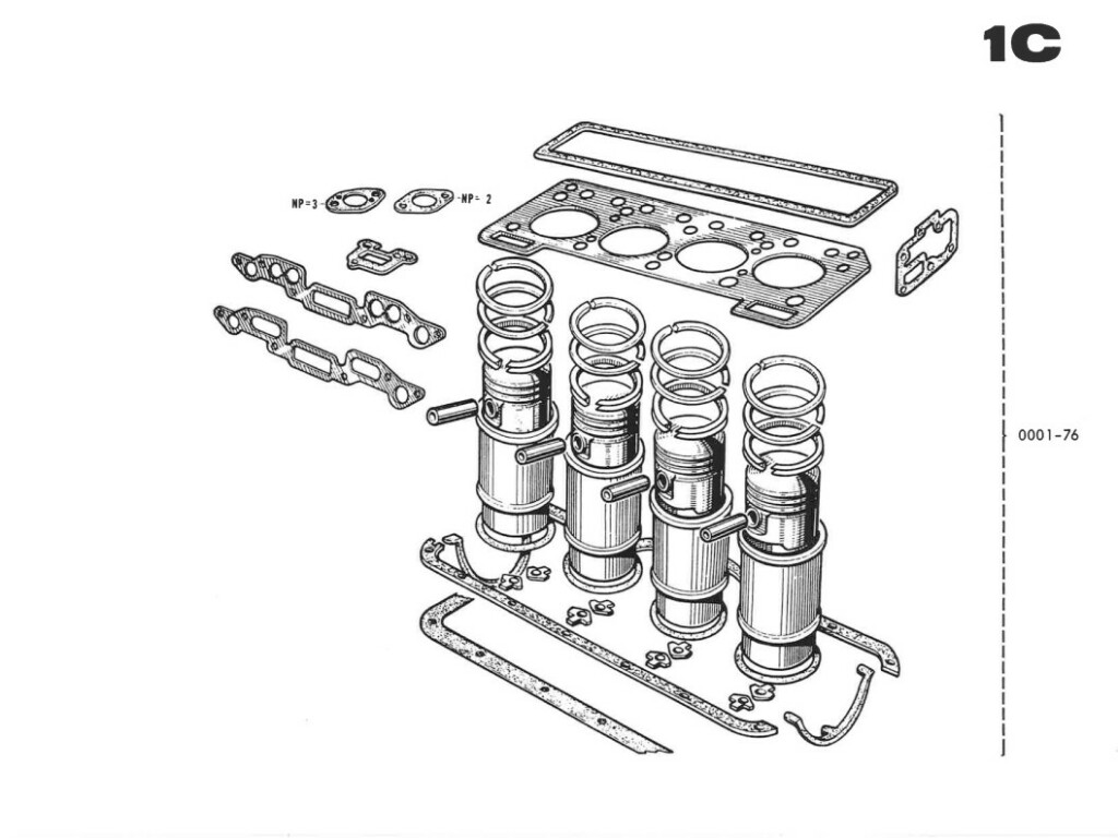 Djet - Manuel Pièces détachées - Moteur 1100cm3