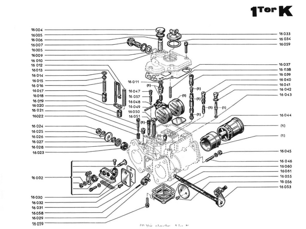 Jet 6 Moteur Gordini 1300cm3 812-00