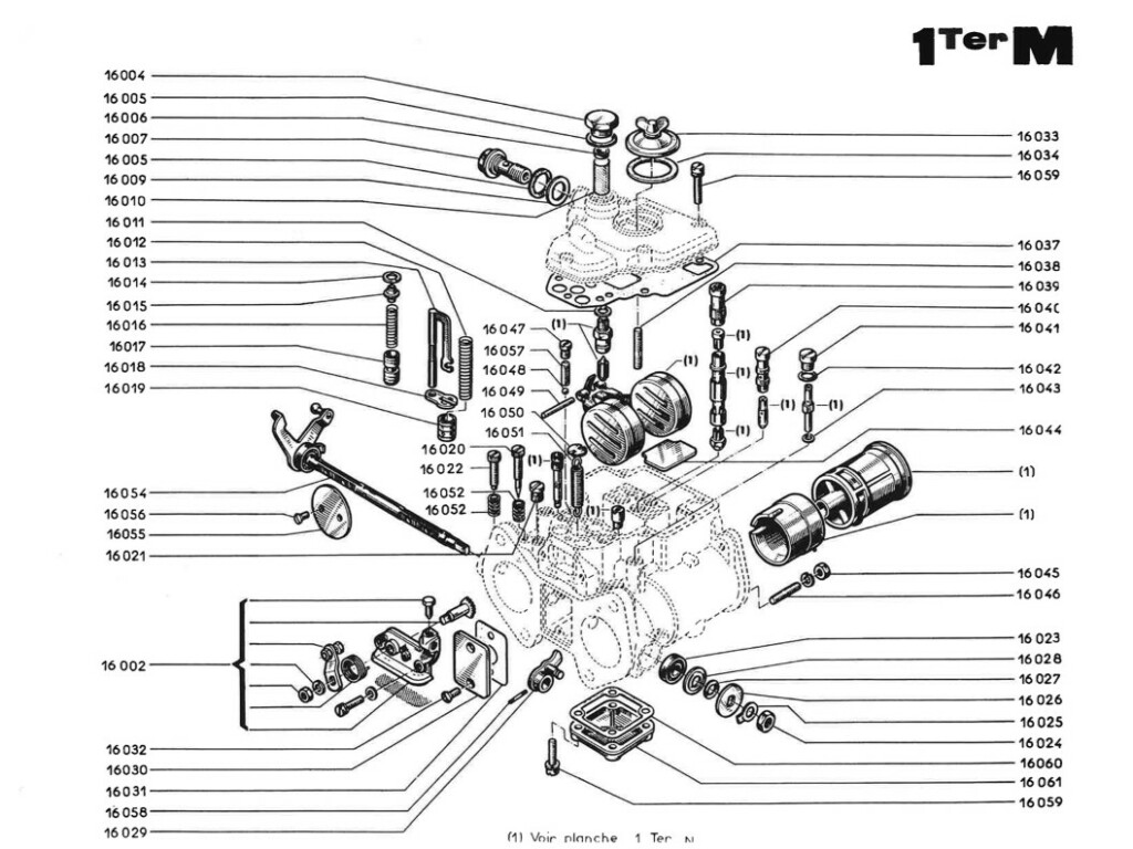 Jet 6 Moteur Gordini 1300cm3 812-00