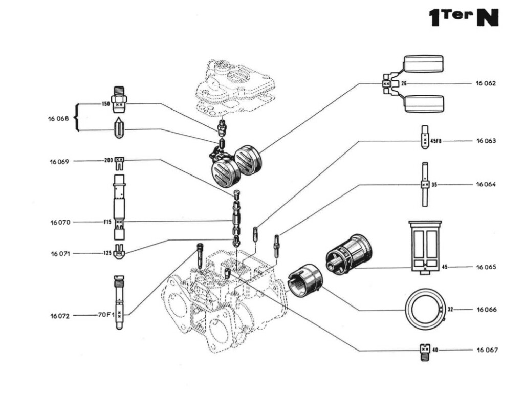 Jet 6 Moteur Gordini 1300cm3 812-00