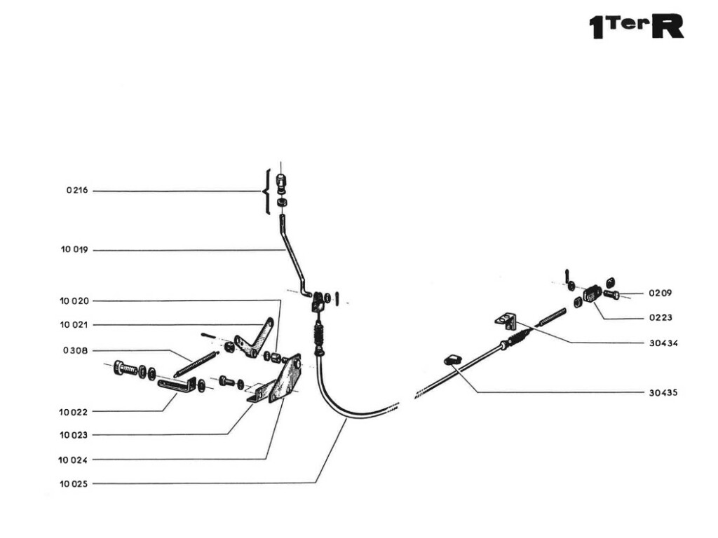Jet 6 Moteur Gordini 1300cm3 812-00 - Accélérateur