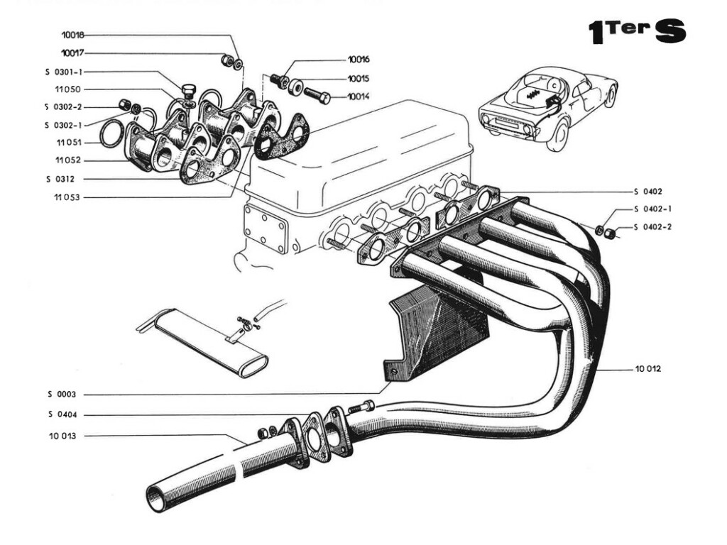 Jet 6 Moteur Gordini 1300cm3 812-00