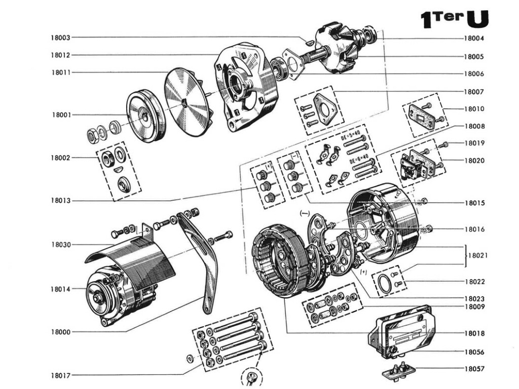 Jet 6 Moteur Gordini 1300cm3 812-00 - Alternateur