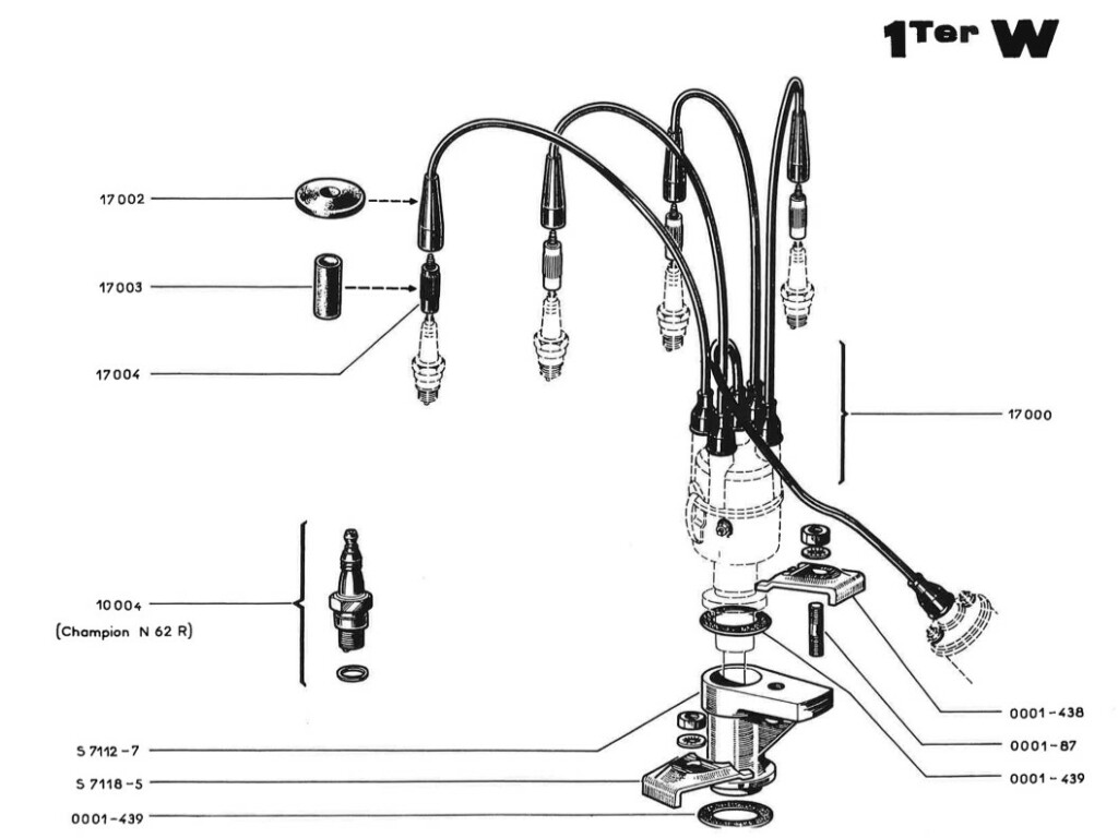 Jet 6 Moteur Gordini 1300cm3 812-00 - Allumeur