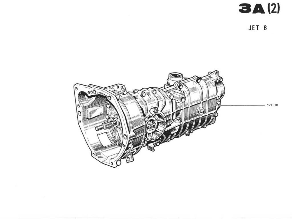 Djet V - Jet 6 - Boite de vitesses