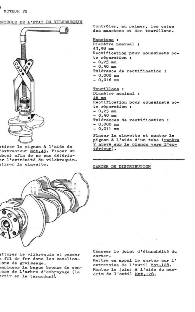 Manuel d'atelier Matra Djet 5S - Moteur Gordini 804-00