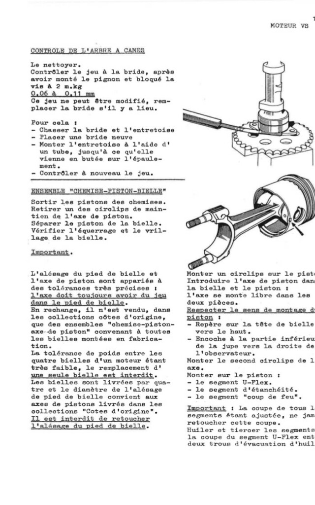 Manuel d'atelier Matra Djet 5S - Moteur Gordini 804-00