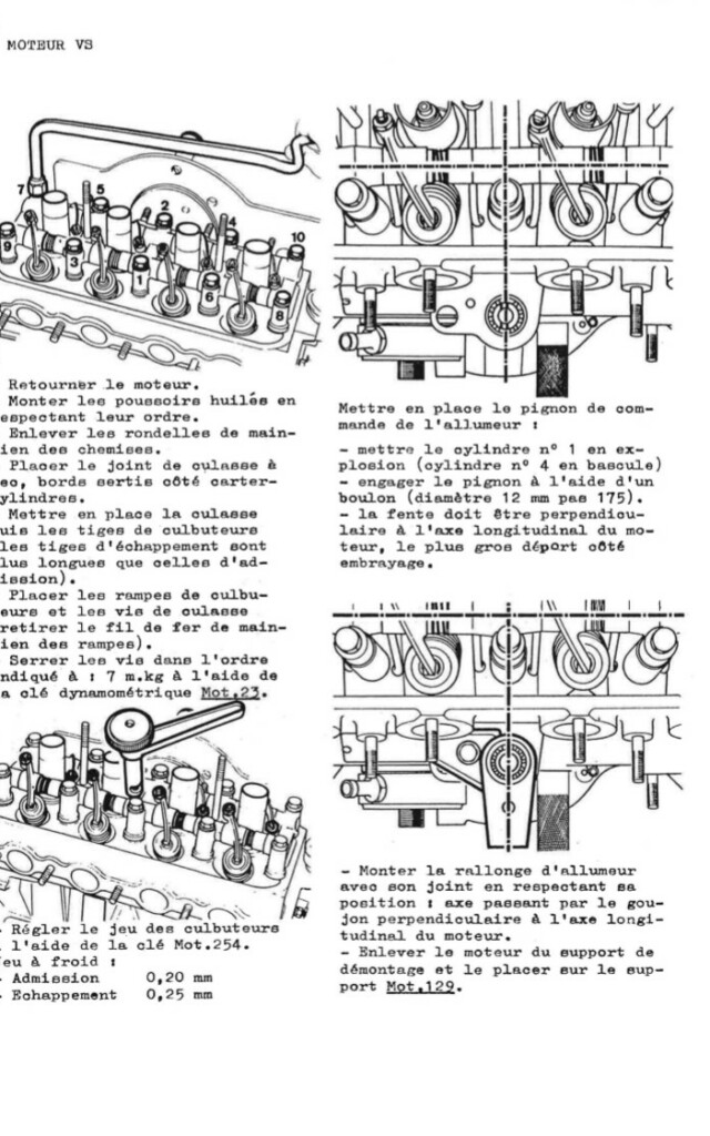Manuel d'atelier Matra Djet 5S - Moteur Gordini 804-00