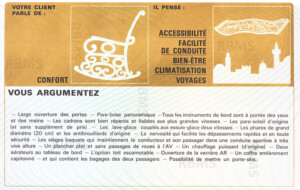 Plaquette Matra Sports Djet réservée aux commerciaux 1967