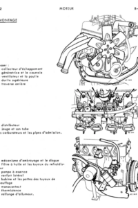 Manuel Atelier MR 97 Moteur Gordini 1100 804-00