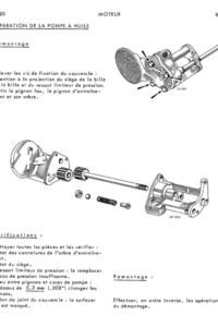 Manuel Atelier MR 97 Moteur Gordini 1100 804-00