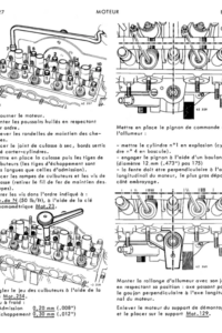 Manuel Atelier MR 97 Moteur Gordini 1100 804-00