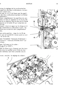 Manuel Atelier MR 97 Moteur Gordini 1100 804-00