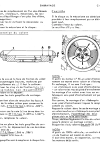 Manuel Atelier MR 97 Moteur Gordini 1100 804-00