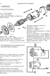 Manuel Atelier MR 97 Moteur Gordini 1100 804-00