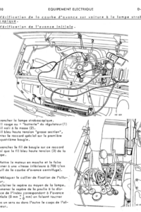Manuel Atelier MR 97 Moteur Gordini 1100 804-00