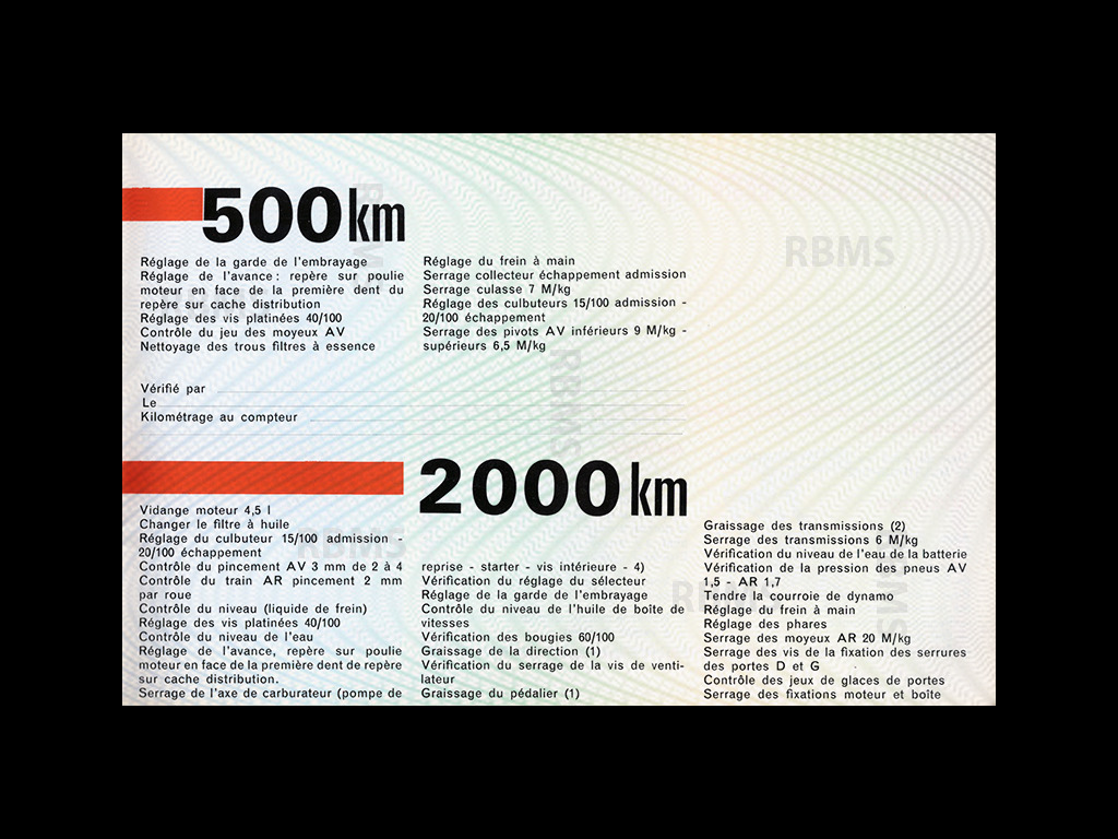 Matra Djet Manuel d'utilisation