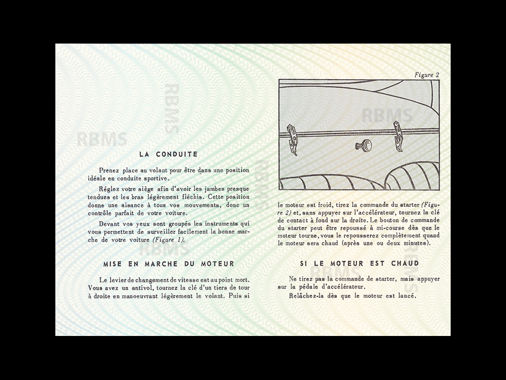 Matra Bonnet Djet Manuel d'utilisation