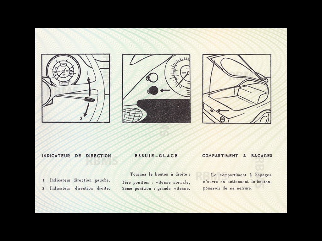 Matra Bonnet Djet Manuel d'utilisation