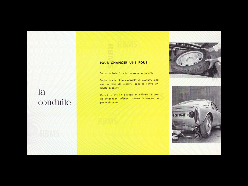 René Bonnet Djet Manuel d'utilisation