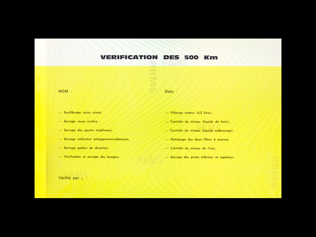 René Bonnet Djet Manuel d'utilisation