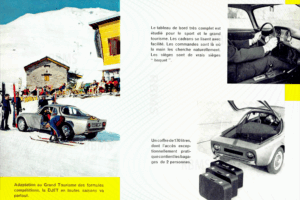 Plaquette commerciale Matra Djet V 1964