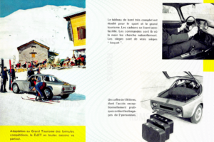 Plaquette commerciale Matra Djet V 1964