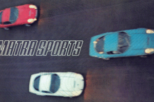 Plaquette commerciale Matra Djet V 1967