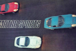 Plaquette commerciale Matra Djet V 1967