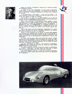 Plaquette commerciale René Bonnet Djet 1962