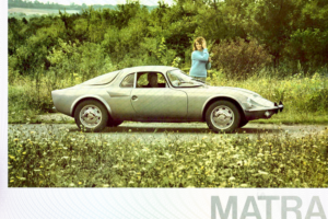 Plaquette commerciale Matra Djet V 1965