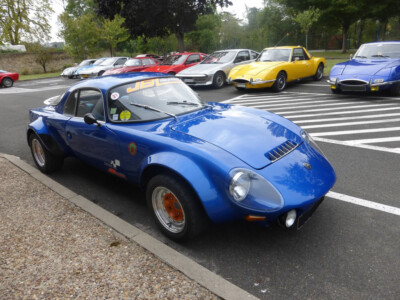 Voiture Djet Matra bleu ailes élargies - Assemblée Générale RBMS