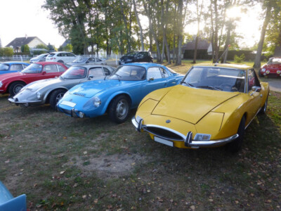 Voitures Matra 530 Jaune - Djet V Bleu - Jet 6 Champagne - Assemblée Générale RBMS