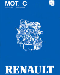 Djet Manuel de réparation Moteur C Cléon 1100cm3