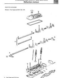 Djet Manuel de réparation Moteur C Cléon 1100cm3